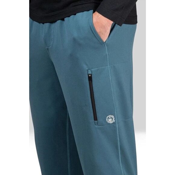 NATORI MEN JOGGER PANTS RUMI LIGHT WEIGHT ACTIVE JERSEY Size XL STAR GREEN New - Picture 3 of 12